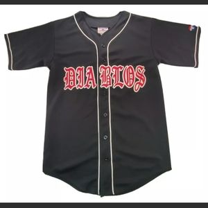 Teamwork Athletic Apparel Diablos Jersey Black Red